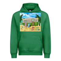 Emerald summer caravan life Urban Hoodie - TumblerDesignByShophia