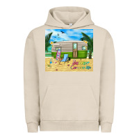 Pigment French Oak summer caravan life Urban Hoodie - TumblerDesignByShophia