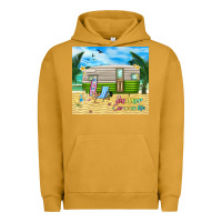 Pigment Peanut Butter summer caravan life Urban Hoodie - TumblerDesignByShophia
