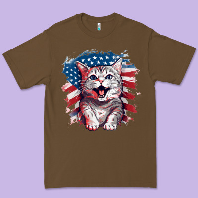Cat2 Premium Tee Designed By Unal Design