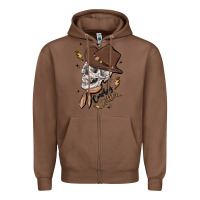 Chestnut cowboy killer Zipper Hoodie - MaliasSmallBusiness