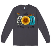 Smoke with god all things are possible Long Sleeve Tee - Artiststas