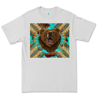Dove Grey bear native american  tumbler Premium Tee - BarkalooDesign