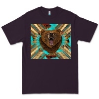 Plum bear native american  tumbler Premium Tee - BarkalooDesign