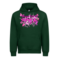 Forest Green Stronger than the storm Cancer Awareness Urban Hoodie - HowdyJamesFarm