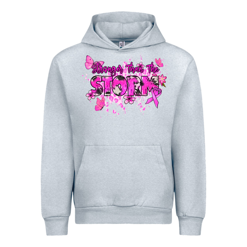 Stronger Than The Storm Cancer Awareness Urban Hoodie by HowdyJamesFarm | Teevron