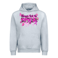 Heather Grey Stronger than the storm Cancer Awareness Urban Hoodie - HowdyJamesFarm