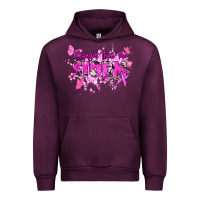 Mauve Wine Stronger than the storm Cancer Awareness Urban Hoodie - HowdyJamesFarm