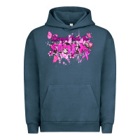 Pigment Midnight Navy Stronger than the storm Cancer Awareness Urban Hoodie - HowdyJamesFarm