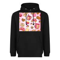 Black mexican pan dulce Heavyweight Hoodie - MaliasSmallBusiness