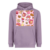 Lavender mexican pan dulce Heavyweight Hoodie - MaliasSmallBusiness
