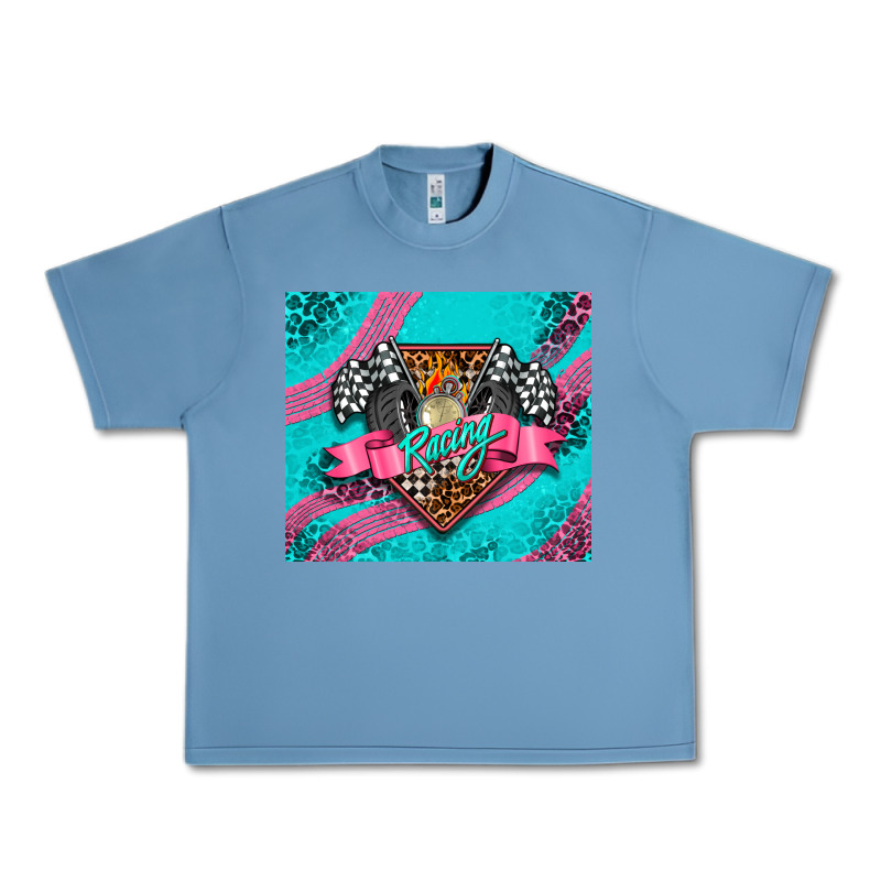 Racing Pink Urban Heavy Tee by AdoDesignShop | Teevron
