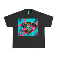 Pigment Black racing pink Urban Heavy Tee - AdoDesignShop