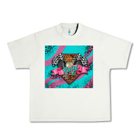 Pistachio racing pink Urban Heavy Tee - AdoDesignShop