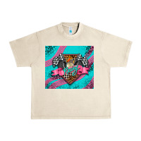 Sandshell racing pink Urban Heavy Tee - AdoDesignShop