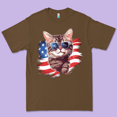 Cat2 Premium Tee Designed By Unal Design