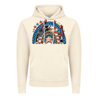 Vintage Artic American rainbow 4th of july Vintage Hoodie - CowGirlArtShop
