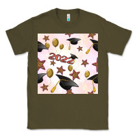 Army Green 2022 to graduation seamless pattern Classic Tee - BundleAndBundleShop