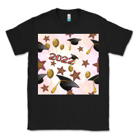Black 2022 to graduation seamless pattern Classic Tee - BundleAndBundleShop
