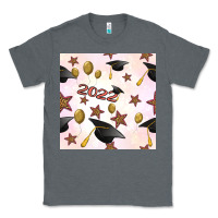 Charcoal Heather 2022 to graduation seamless pattern Classic Tee - BundleAndBundleShop