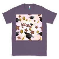 Lavender 2022 to graduation seamless pattern Classic Tee - BundleAndBundleShop