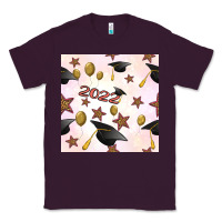 Plum 2022 to graduation seamless pattern Classic Tee - BundleAndBundleShop