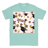 Seafoam 2022 to graduation seamless pattern Classic Tee - BundleAndBundleShop