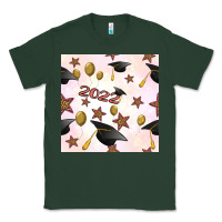 Sports Green 2022 to graduation seamless pattern Classic Tee - BundleAndBundleShop