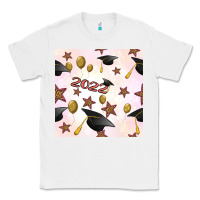 White 2022 to graduation seamless pattern Classic Tee - BundleAndBundleShop