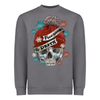 Storm freezing to death skull Heavyweight Sweatshirt - FaDigitalArtStudio