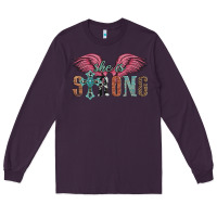 Plum she is strong Long Sleeve Tee - Artiststas