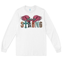 White she is strong Long Sleeve Tee - Artiststas