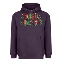 Plum merry christmas Heavyweight Hoodie - MaliasSmallBusiness