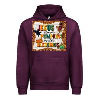 Mauve Wine jesus flannel's pumpkins blessings Urban Hoodie - TumblerDesignByShophia