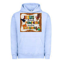 Pigment Grape Ice jesus flannel's pumpkins blessings Urban Hoodie - TumblerDesignByShophia