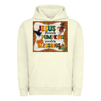 Pigment Pistachio jesus flannel's pumpkins blessings Urban Hoodie - TumblerDesignByShophia