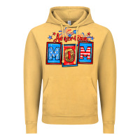 Vintage Mustard American mom Vintage Hoodie - Neo Western