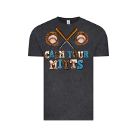 Vintage Black calm your mitts Vintage Tee - AdoDesignShop