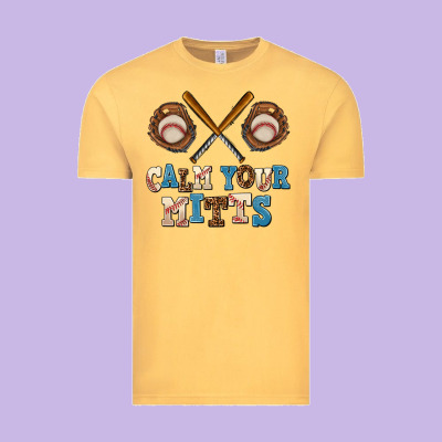 Calm Your Mitts Vintage Tee Designed By Adodesignshop