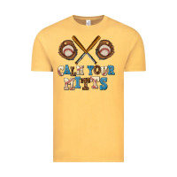 Vintage Mustard calm your mitts Vintage Tee - AdoDesignShop