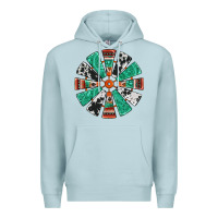 Blue Mist western windmill Premium Hoodie - Jasminsmagicworld