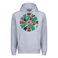 Heather Grey western windmill Premium Hoodie - Jasminsmagicworld