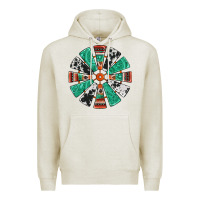 Oatmeal Heather western windmill Premium Hoodie - Jasminsmagicworld