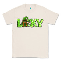 Natural St Patricks Day Lucky Gnome Classic Tee - Jasminsmagicworld