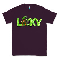 Plum St Patricks Day Lucky Gnome Classic Tee - Jasminsmagicworld