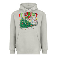 Moon Dust it wasn't me! christmas cat Heavyweight Hoodie - MaliasSmallBusiness