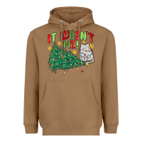 Toasted Coconut it wasn't me! christmas cat Heavyweight Hoodie - MaliasSmallBusiness