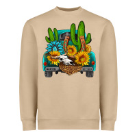 Mushroom western truck Horseshoe Heavyweight Sweatshirt - HRA Design Shop