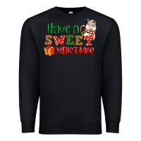 Black Have a sweet Christmas Premium Sweatshirt - NancyCooperArtShop