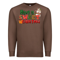 Chestnut Have a sweet Christmas Premium Sweatshirt - NancyCooperArtShop